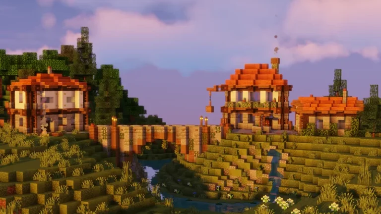 Minecraft Medieval Village