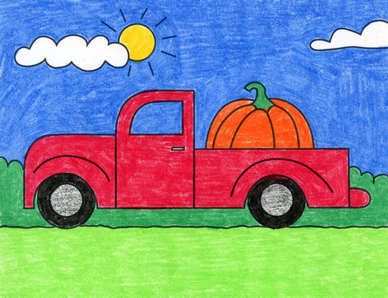 Truck Drawing Easy