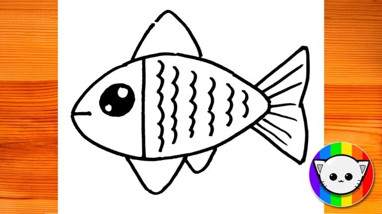 Simple Fish Drawing